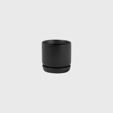 Mini Oslo Planter Black