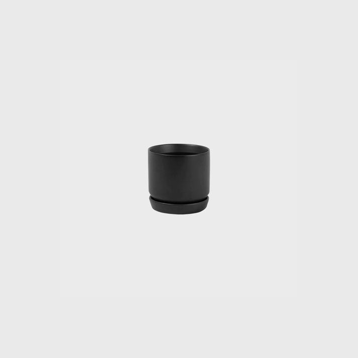 Mini Oslo Planter Black